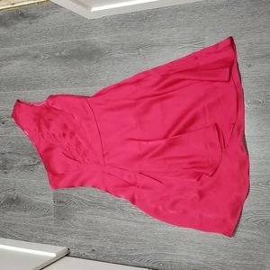 NWOT Satin pink fuschia cocktail or bridesmaid dress